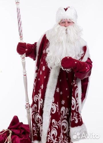 Костюм деда мороза и снегурочки оптом/розница