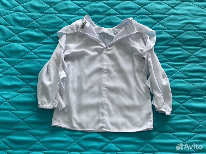Блузка белая