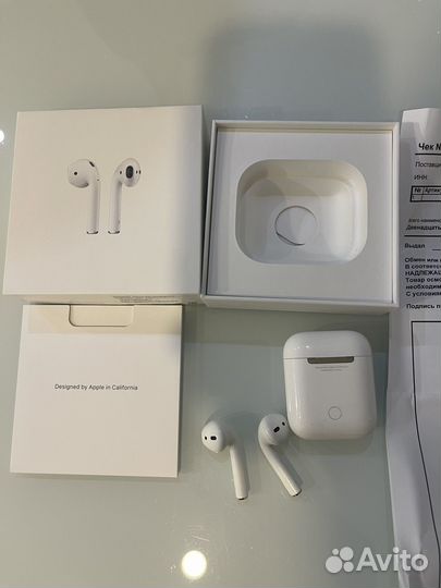 Наушники Apple AirPods 2 оригинал