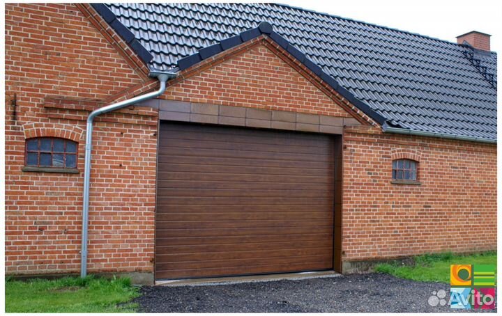 Секционные ворота alutech