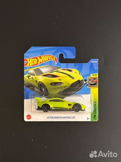 Hot Wheels Aston Martin Vantage Gte / Exotics