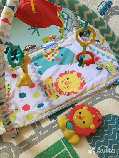 Развивающий коврик с музыкальной игрушкой