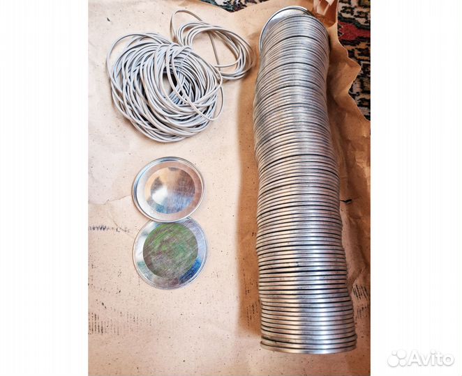 100 шт крышки для консервирования СССР