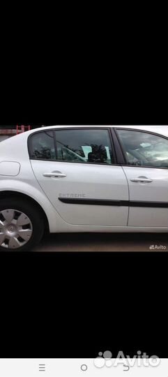 Наклейка на дверь Renault Megan 2 Extreme