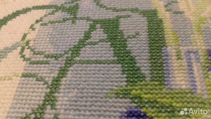 Картина вышитая крестиком