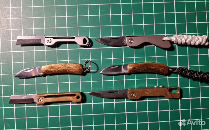 Микро нож, складной маленький нож, брелок