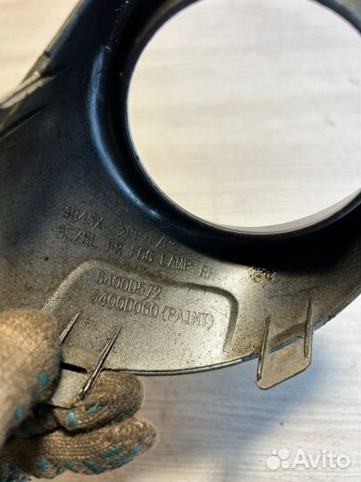 Накладка птф левая Mitsubishi Outlander