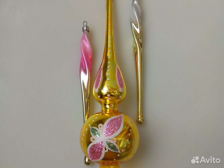 Навершие для ёлки пика шпиль верхушка насадка СССР