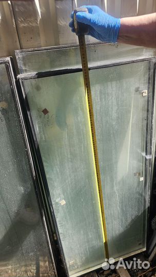 Окна стеклопакеты бу без рамы