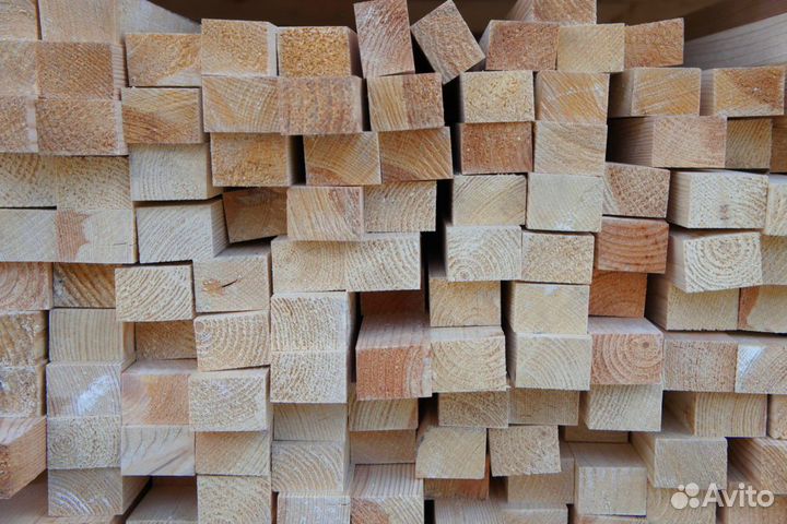 Строганный брус 90х90х6000мм, гост, опт