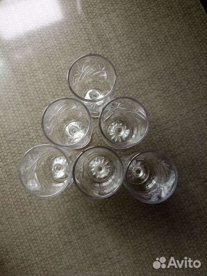 Хрустальные стопки