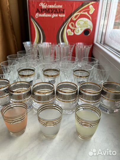 Рюмки и армуды СССР