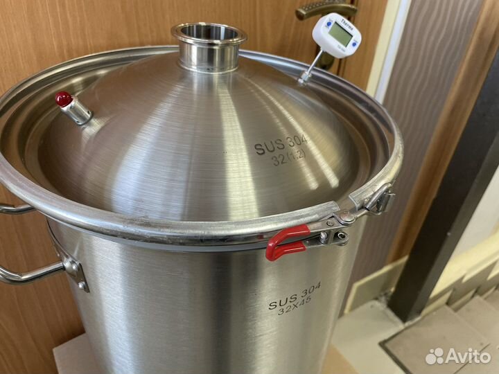 Кастрюля 36л Люкс 2*