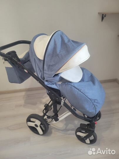 Детская коляска 2 в 1 Удлиненный короб