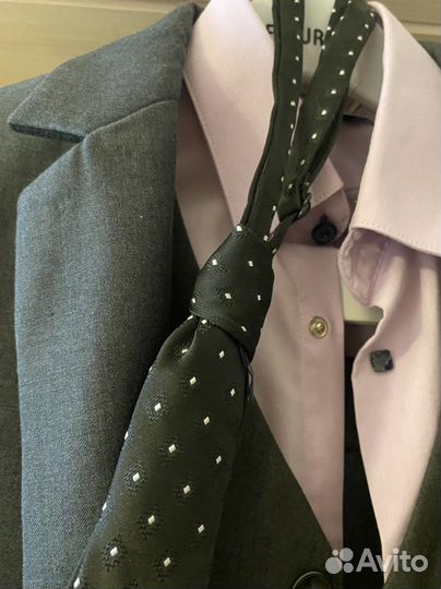 Костюм брюки жилет пиджак галстук