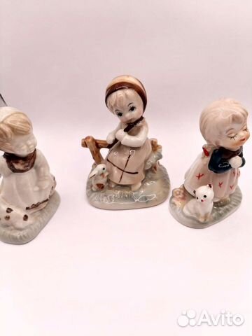 Фарфоровые статуэтки.Германия.Девочки