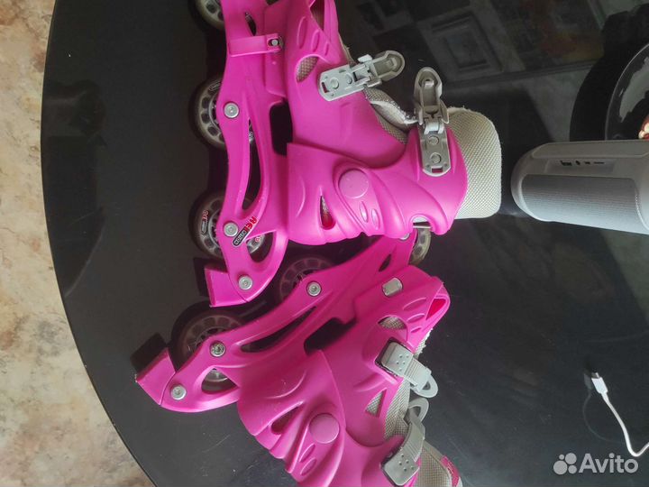 Роликовые коньки детские раздвижные