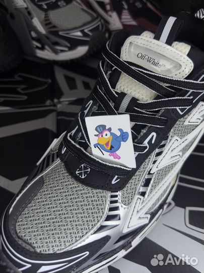 Кроссовки Off white be right back silver весна