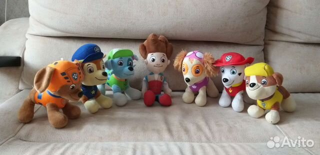 Щенячий патруль коллекция 6 щенков + Райдер купить в Санкт-Петербурге ...