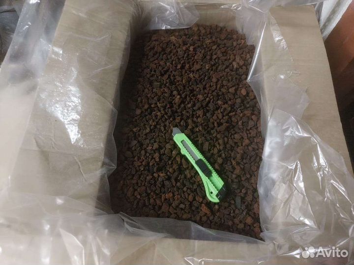 Лава вулканическая рыжая