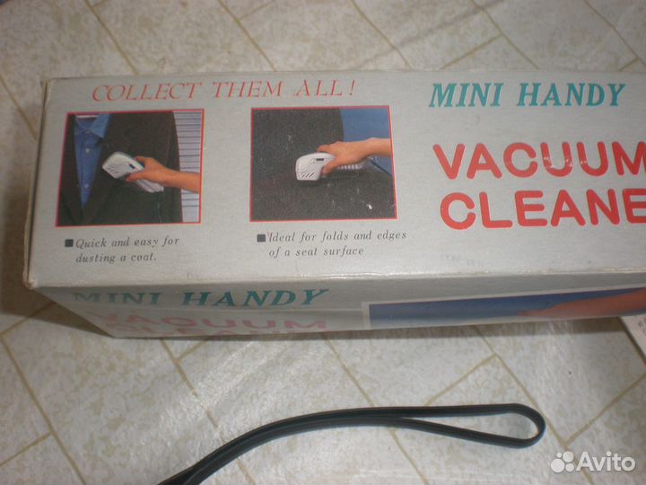 Портативный пылесос автомобильный