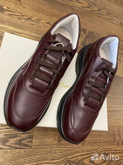 Кроссовки люкс Santoni оригинал Италия 43