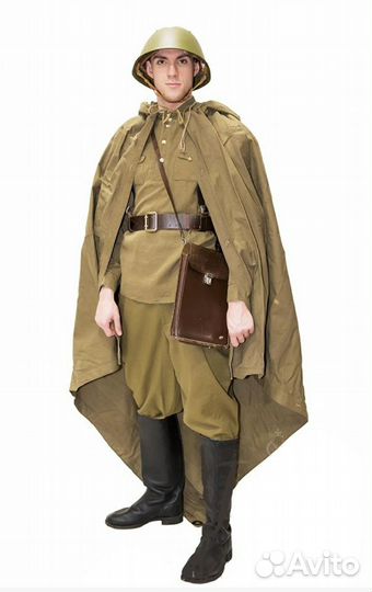 Солдатская плащ-палатка С С С Р