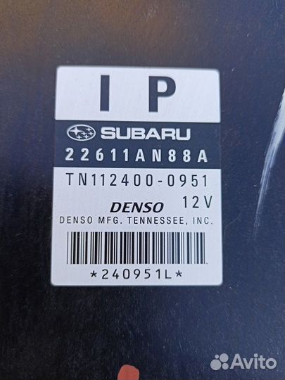 Блок управления двигателем EZ36D Subaru Tribeca 08
