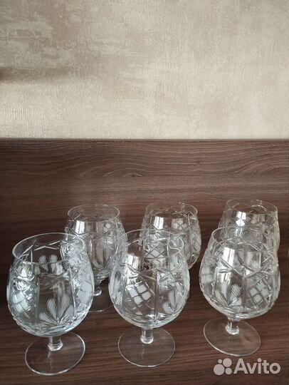 Хрустальные фужеры