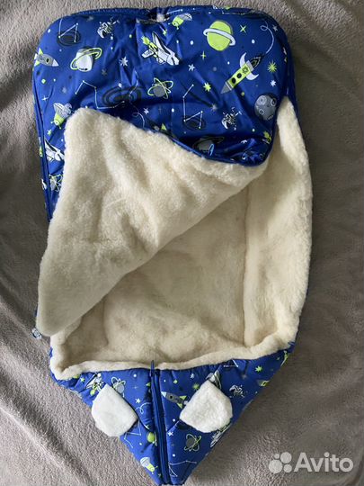 Зимний кокон в коляску