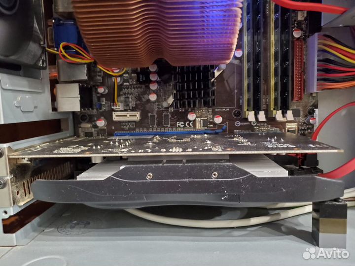 Компьютер на Xeon E5450, GTX 750 TI, 8gb