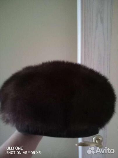 Берет норковый