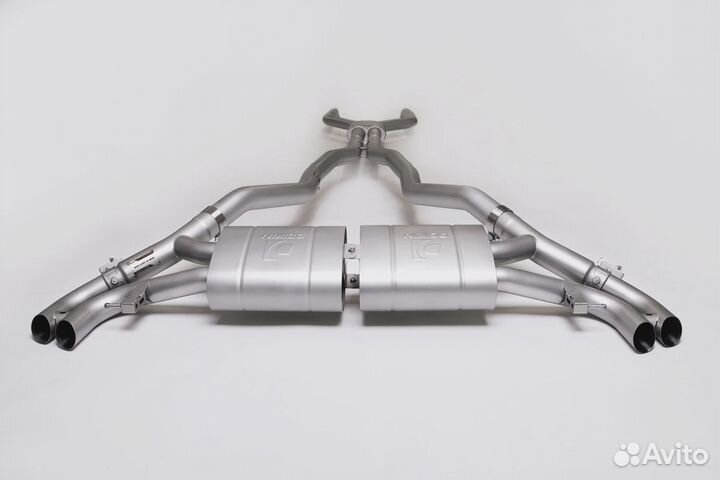 Выхлопная система BMW X7 G07 M50i, Deikin Exhaust