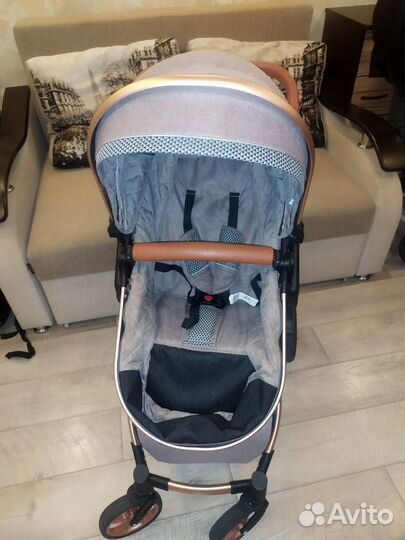 Коляска 2 в 1 luxmom