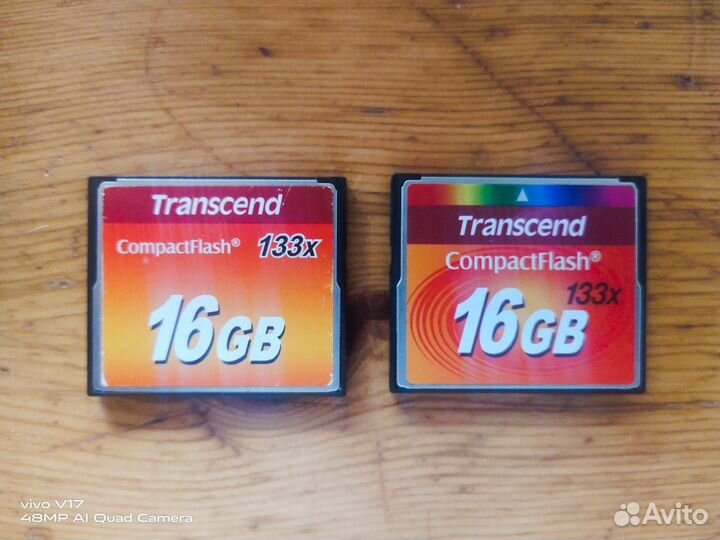 Карта памяти Transcend CompactFlash 16GB