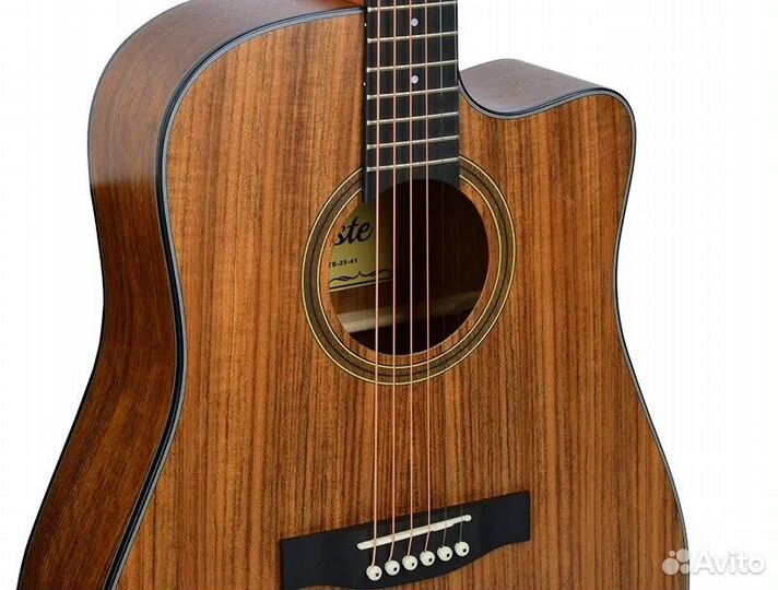 Уникальная гитараTayste TS-25-41 из ореха, матовая