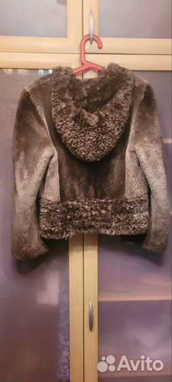 Куртка женская из щипанного меха бобра