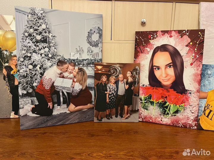 Портрет на холсте