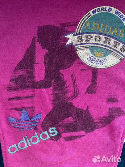 Vintage Adidas Sweatshirt Multicolour 1980's