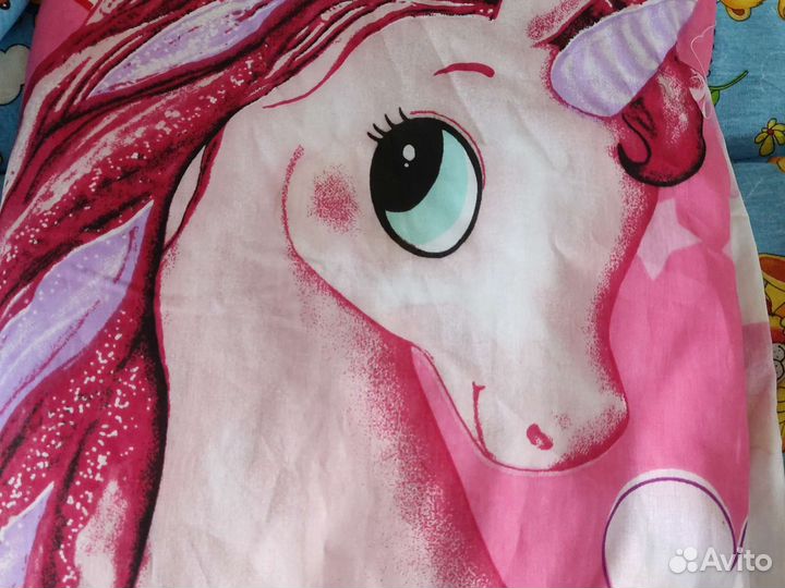 Детская простынь на резинке