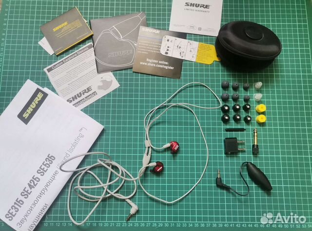 Наушники ушного мониторинга Shure SE535