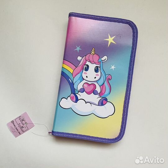 Пенал школьный новый детский канцелярия