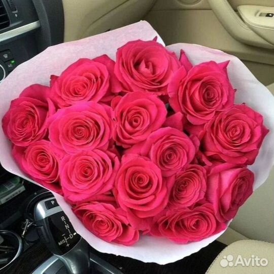 101 роза с доставкой, букет роз с доставкой