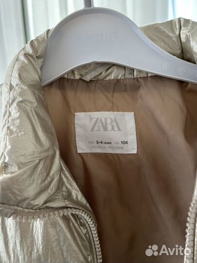 Куртка Zara 104 оригинал