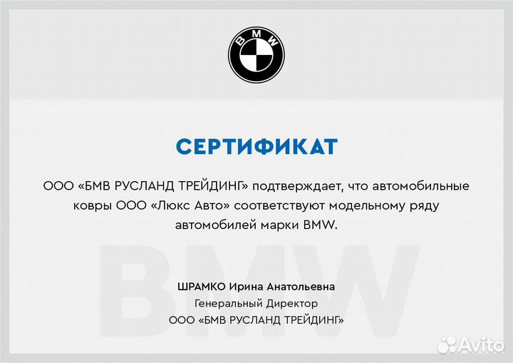 3D Коврики BMW X3 F25 Экокожа Салон Багажник