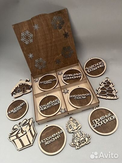 Изделия из фанеры / лазерная резка / гравировка