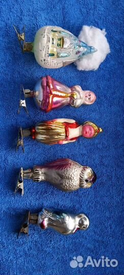 Елочные игрушки СССР