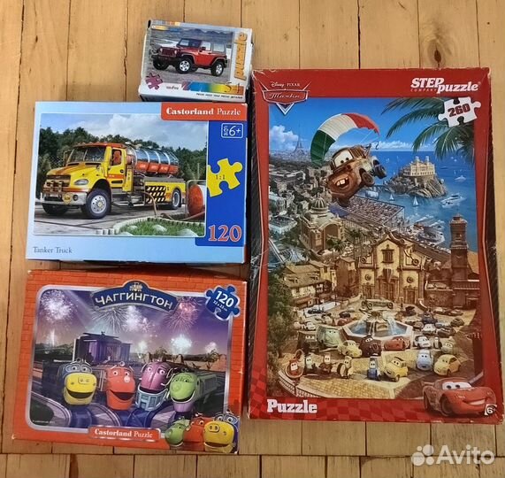 Пазлы для мальчика (54, 120, 260)