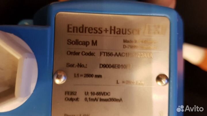 Емкостные датчики Endress+Hauser Solicap Minicap