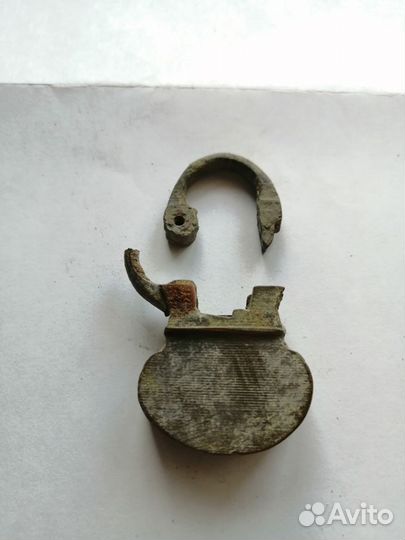 Замок Навесной Рыженкова Бронза